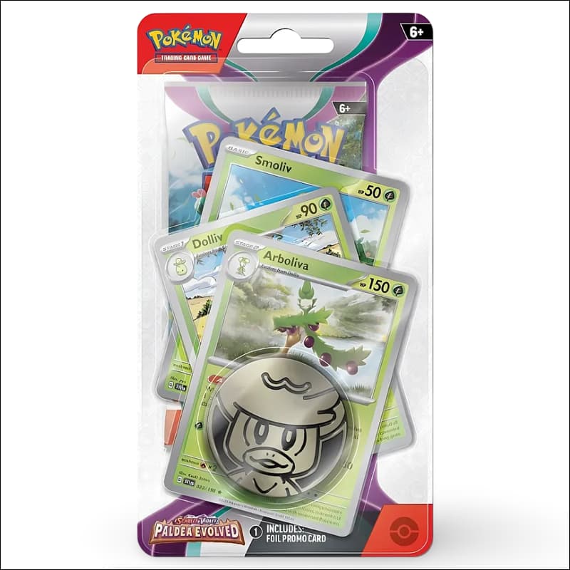 Pokemon Paldea Evolved: 1-Pack Premium Blister CardsRfun