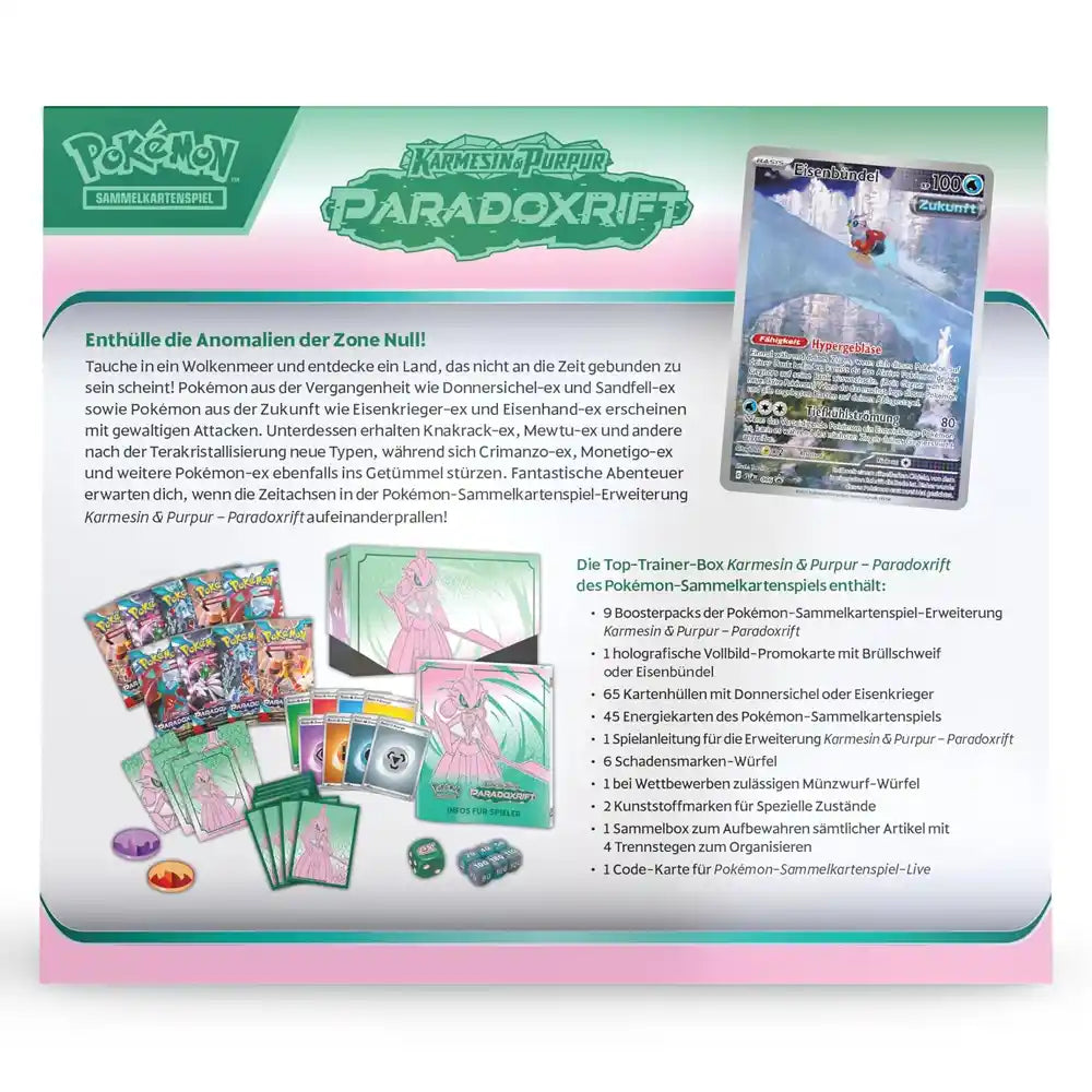 Pokemon Paradoxrift - Top Trainer Box (DE)