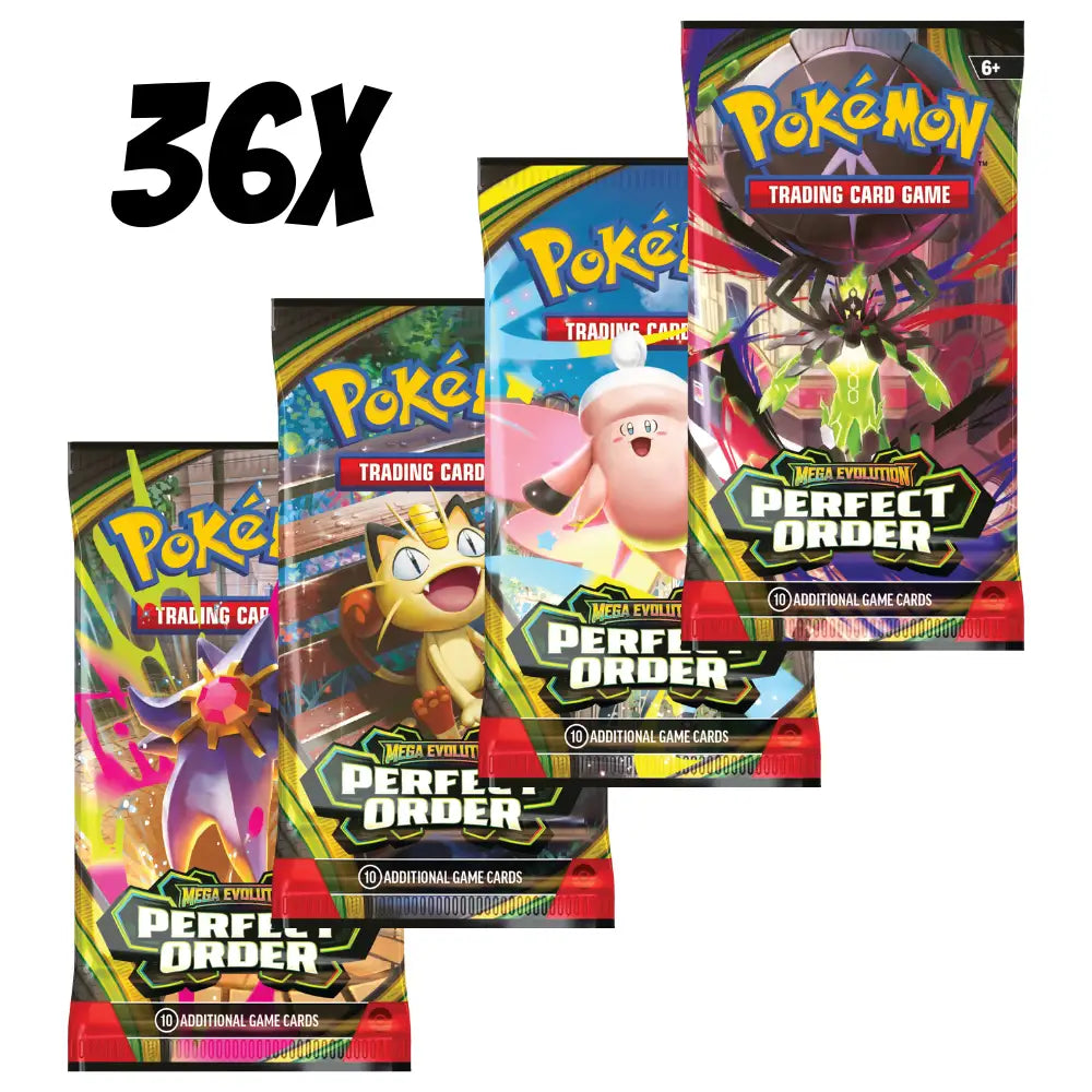 Pokemon Perfect Order - Booster Display CardsRfun