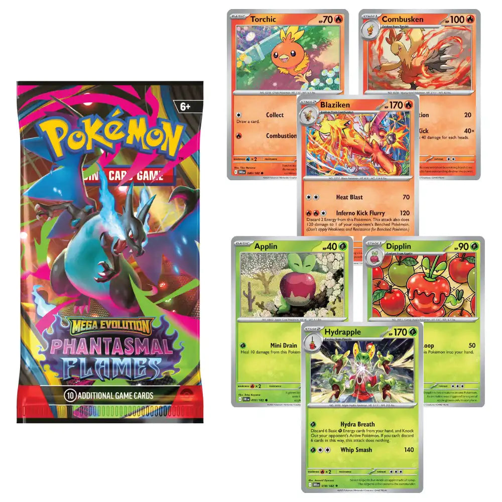 Pokemon Phantasmal Flames: 1-Pack Premium Blister CardsRfun