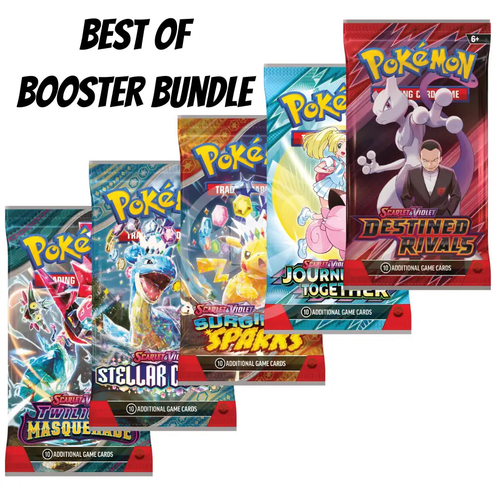 Pokemon Scarlet & Violet – Best of Booster Bundle CardsRfun