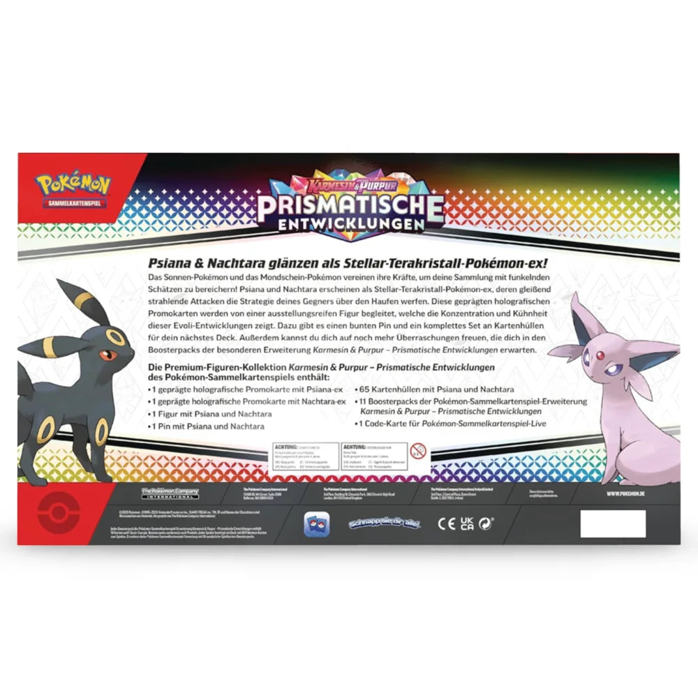 Pokemon Prismatische Entwicklungen - Premium Figuren Kollektion (DE) CardsRfun