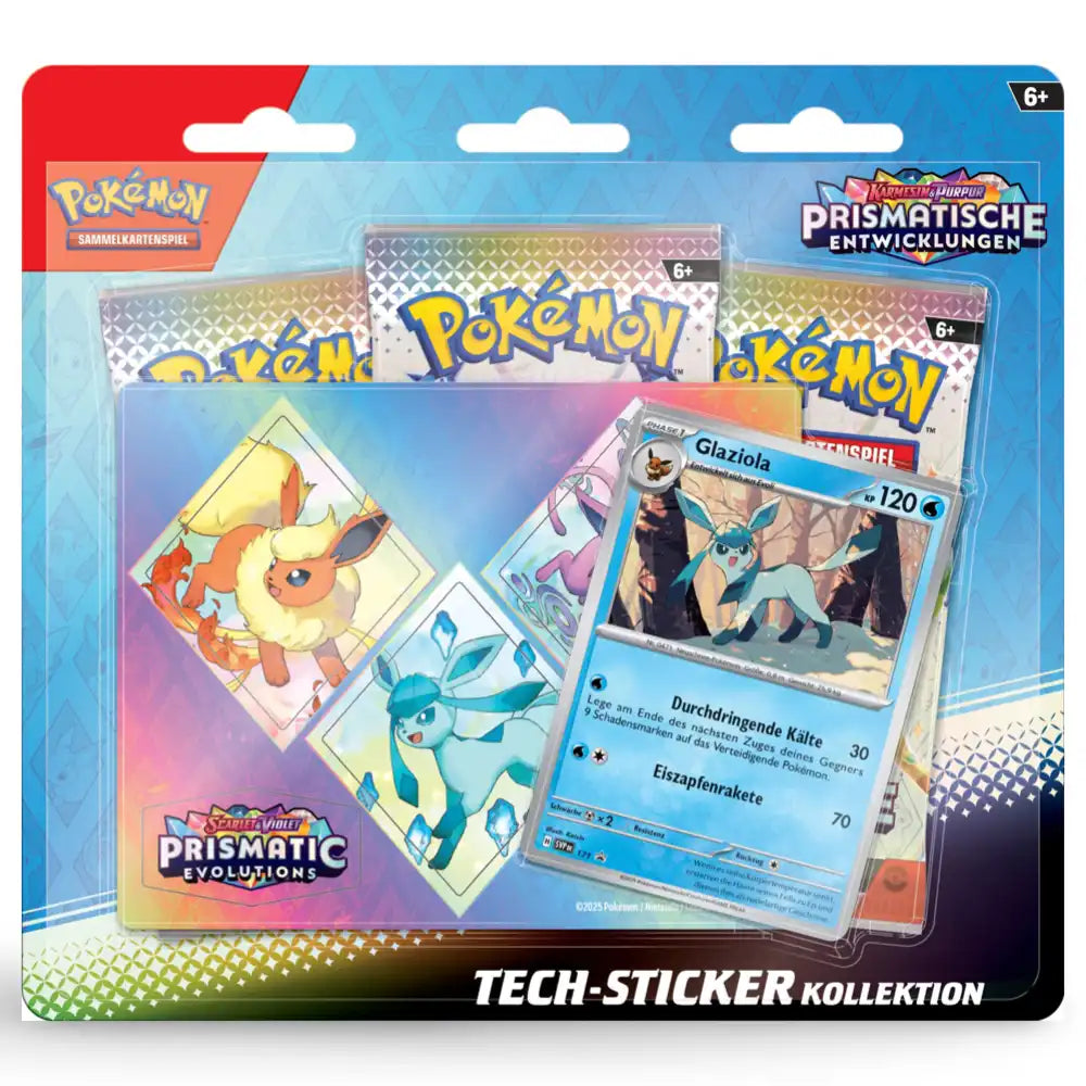 Pokemon Prismatische Entwicklungen Tech Sticker Kollektion CardsRfun