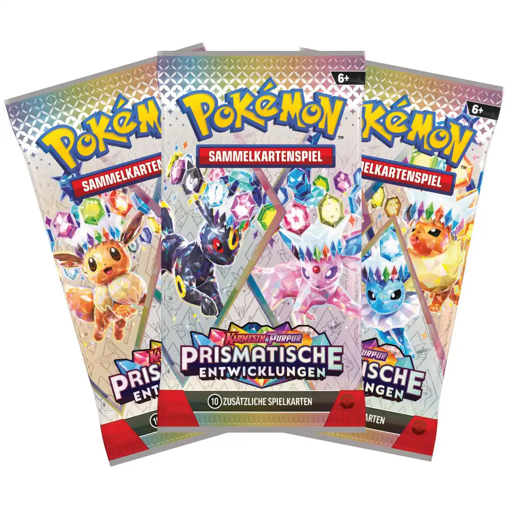 Pokemon Prismatische Entwicklungen Tech Sticker Kollektion CardsRfun