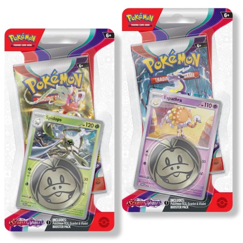 Scarlet & Violet: 1-Pack Blister Espathra/ Spidops