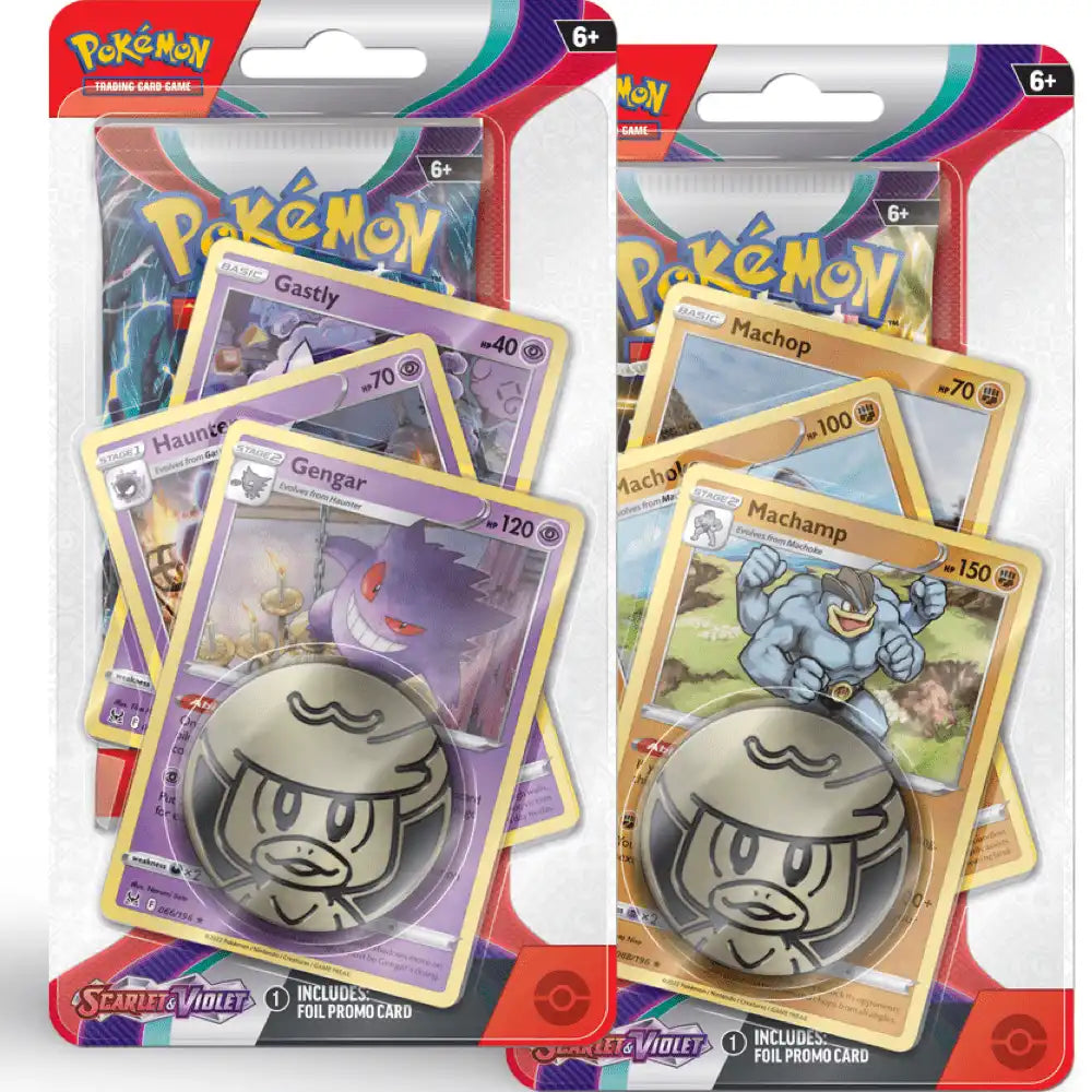 Pokemon Scarlet & Violet: 1-Pack Premium Blister CardsRfun