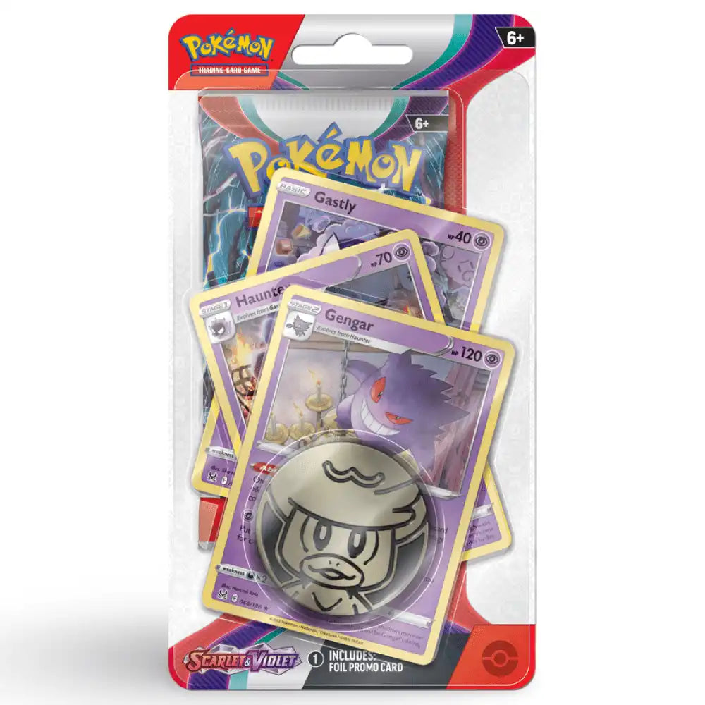 Pokemon Scarlet & Violet: 1-Pack Premium Blister CardsRfun