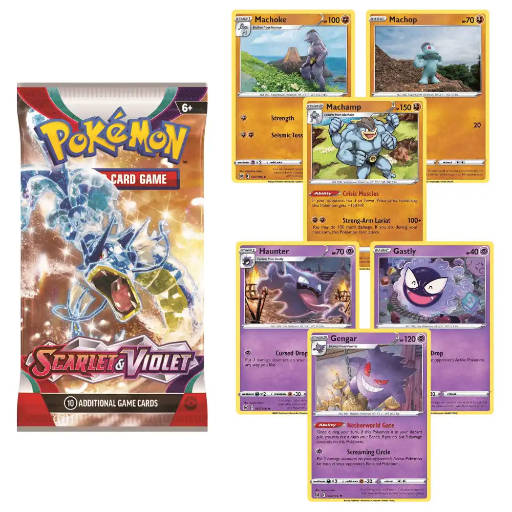 Pokemon Scarlet & Violet: 1-Pack Premium Blister CardsRfun