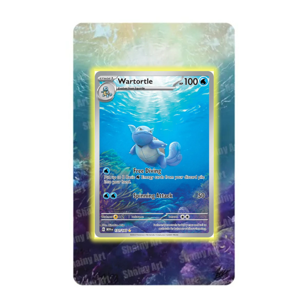 Schillok 151 Extended Art Acryl Case für Pokemon