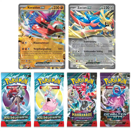 Pokemon Schlagkräftige Legenden Tin Zacian Koraidon CardsRfun