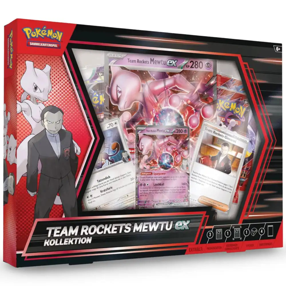 Pokemon Team Rockets Mewtwo ex Kollektion (DE) CardsRfun