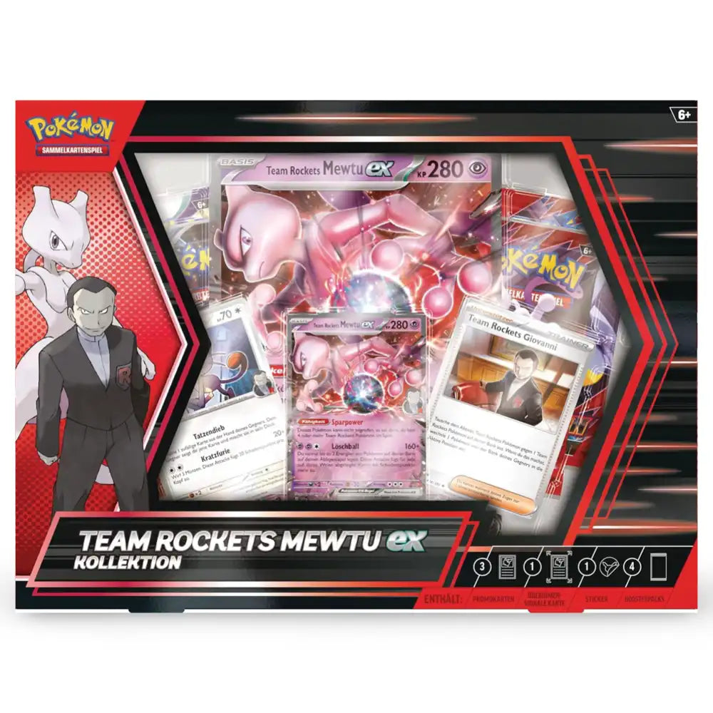 Pokemon Team Rockets Mewtwo ex Kollektion (DE) CardsRfun