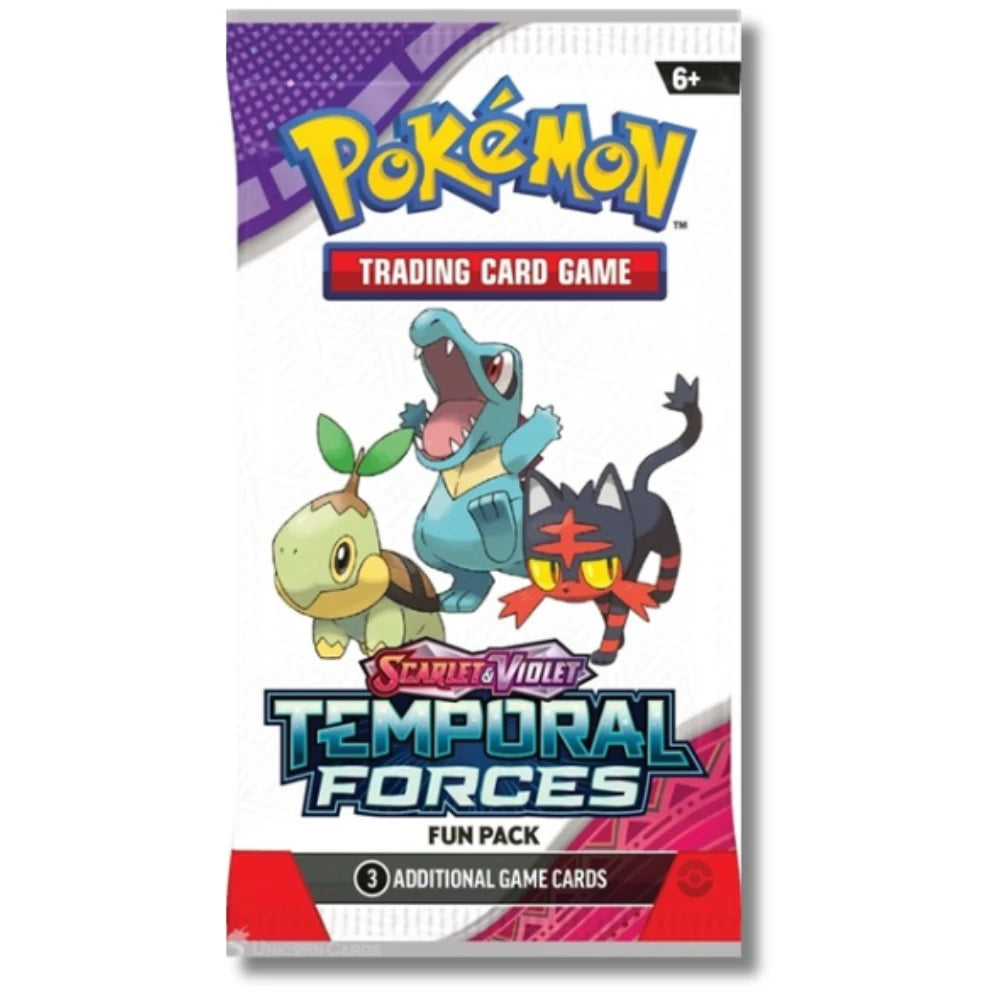 Pokemon Temporal Forces - Fun Pack Booster CardsRfun