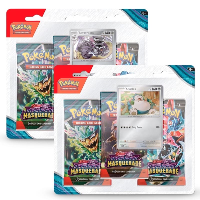 Pokemon Twilight Masquerade: 3-Pack Blister