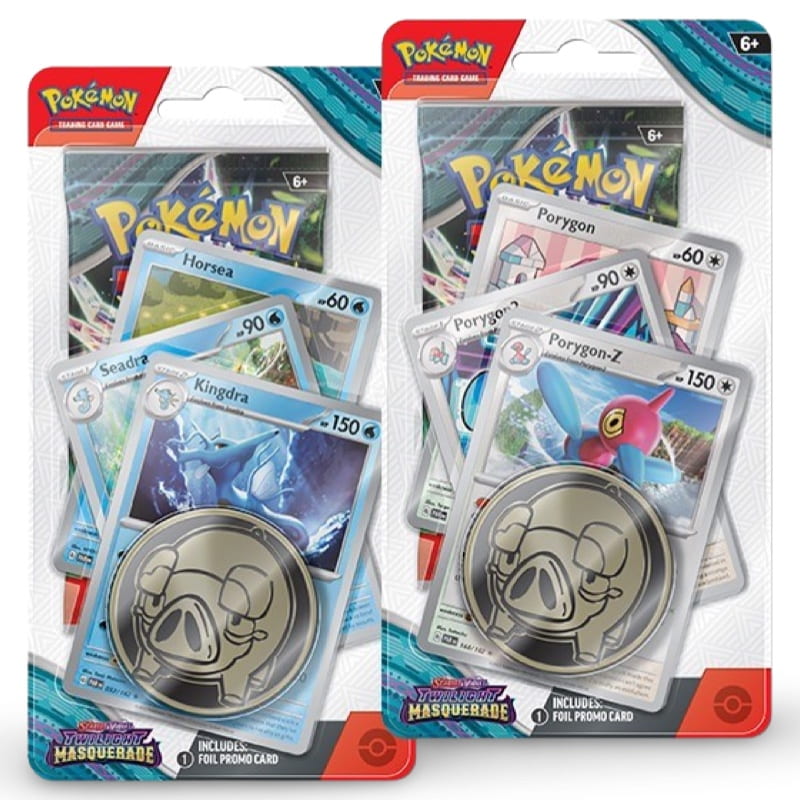 Pokemon Twilight Masquerade: 1-Pack Premium Blister Porygon-Z / Kingdra