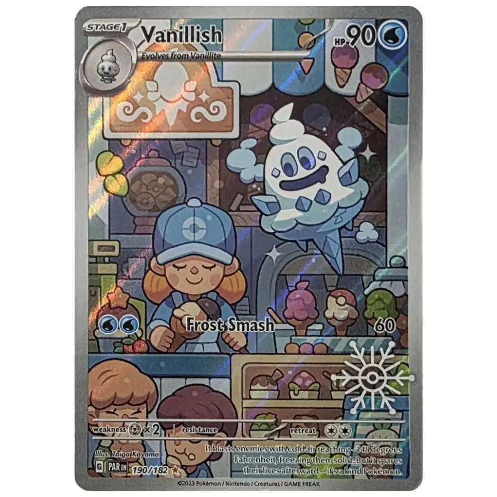 Vanillish - PAR 190/182 - Schneeflocke Stempel