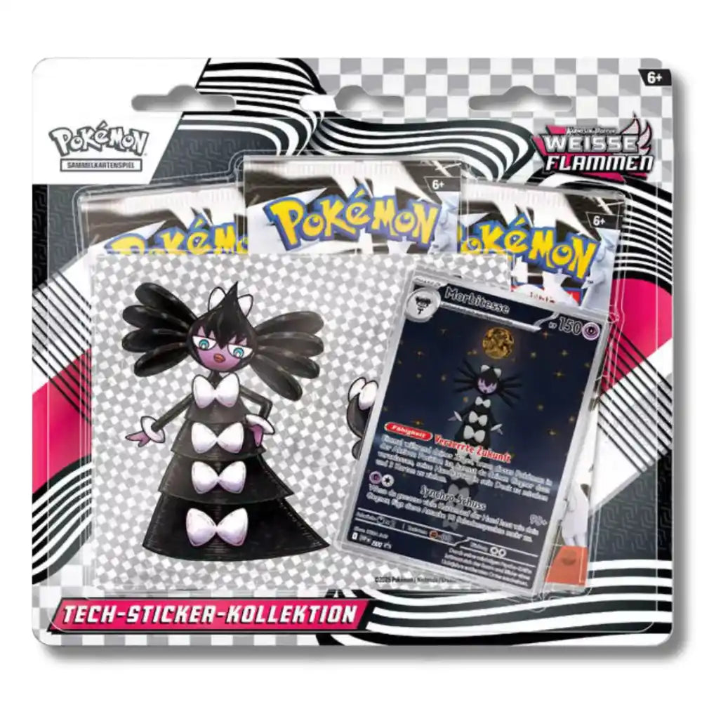 Pokemon Weiße Flammen Tech Sticker Kollektion (KP 10.5) (DE) CardsRfun
