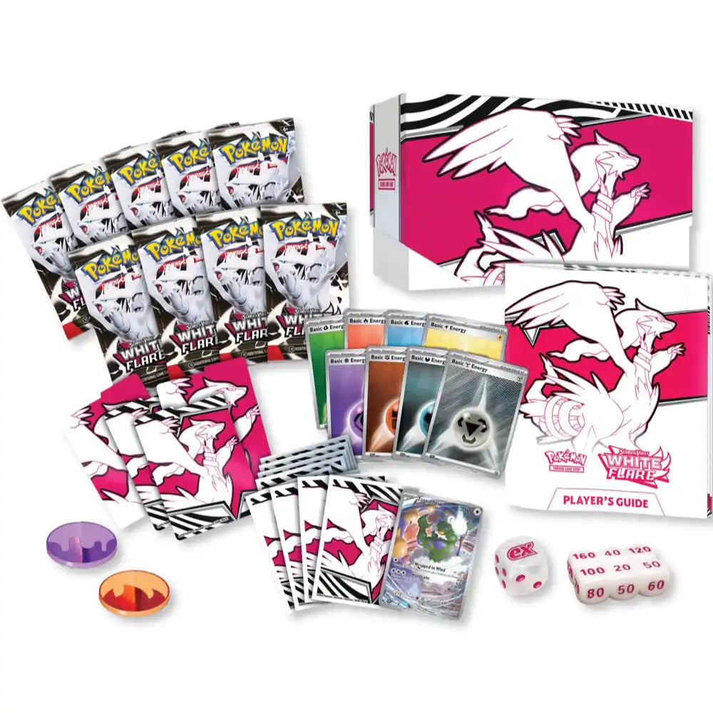 Pokemon White Flare- Elite Trainer Box (SV10.5) CardsRfun