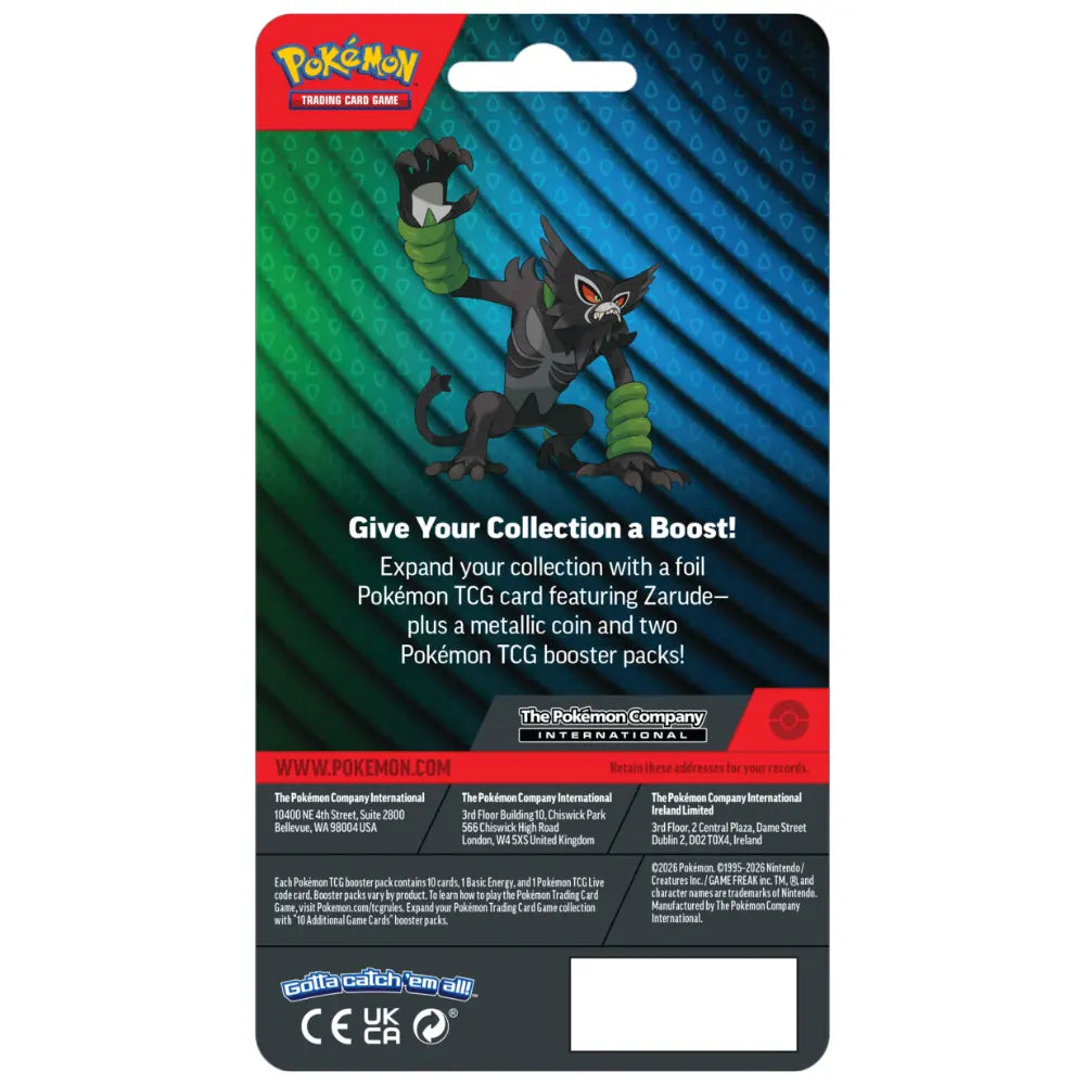 Pokemon 2-Pack Blister - Zarude CardsRfun