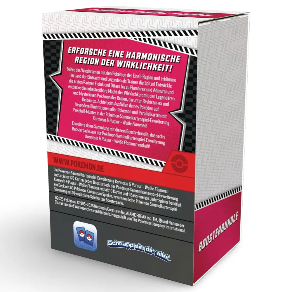 Pokemon Weiße Flammen - Booster Bundle (SV10.5) (DE) CardsRfun