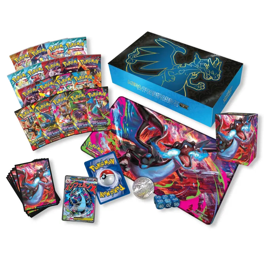 Pokemon Mega Charizard X ex Ultra Premium Collection CardsRfun