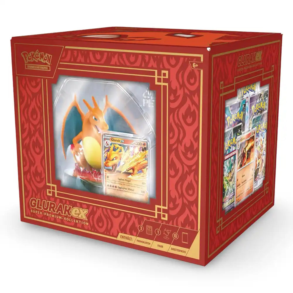 Pokemon Glurak ex Super Premium Kollektion