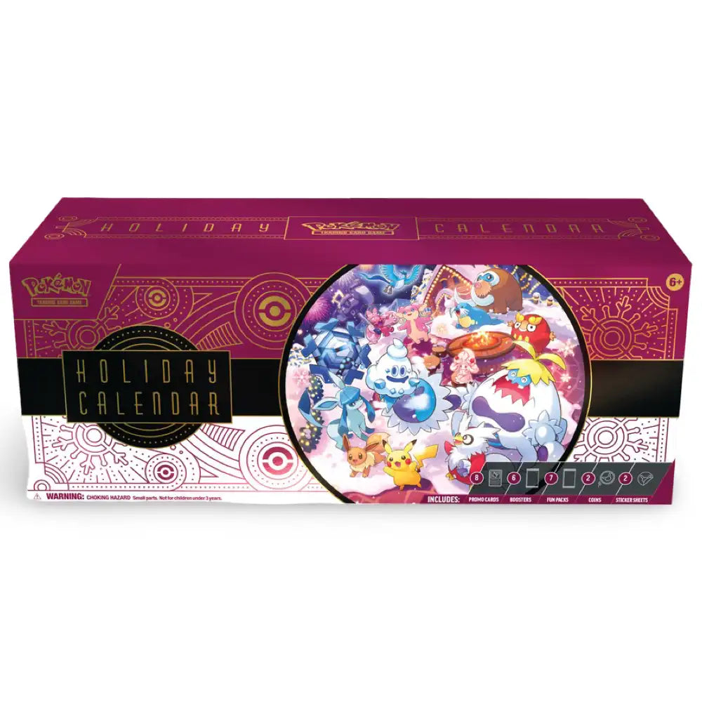 Pokemon Holiday Calendar 2025 CardsRfun