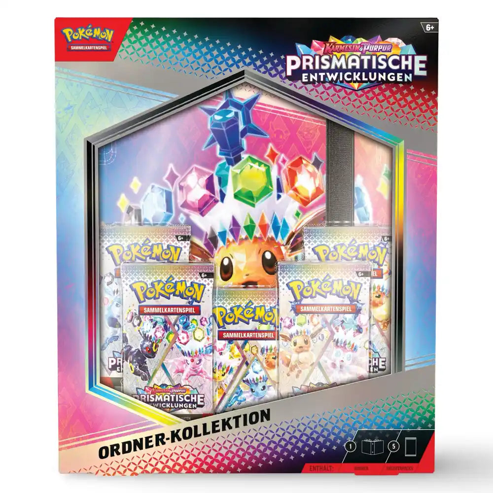 Pokemon Prismatische Entwicklungen - Binder Kollektion CardsRfun