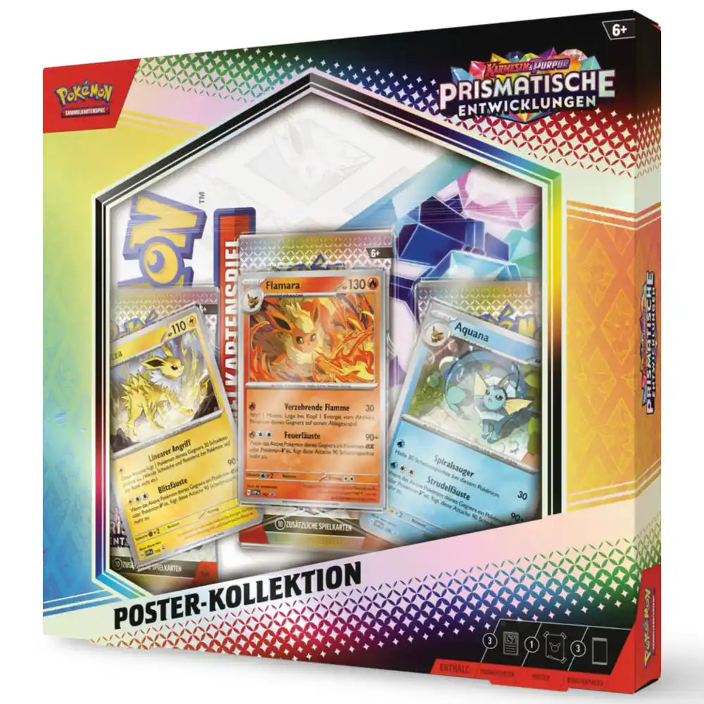 Pokemon Prismatische Entwicklungen Poster Kollektion CardsRfun