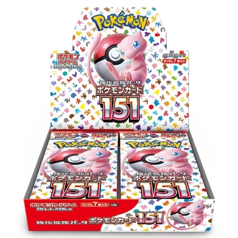 Pokemon 151 - Booster Display
