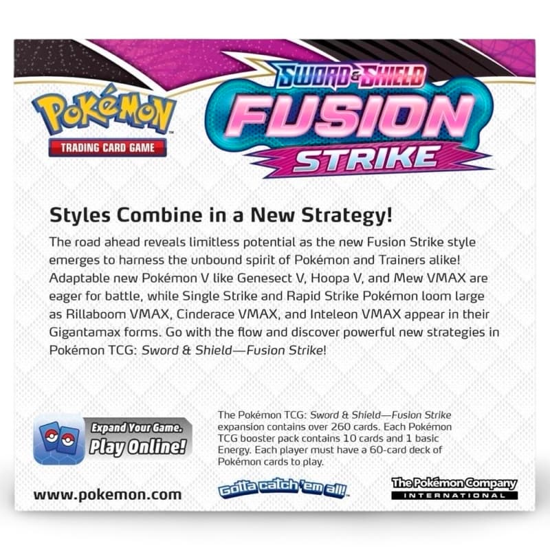 Pokemon Fusion Strike - Booster Display