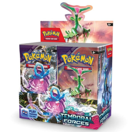Pokemon Temporal Forces - Booster Display