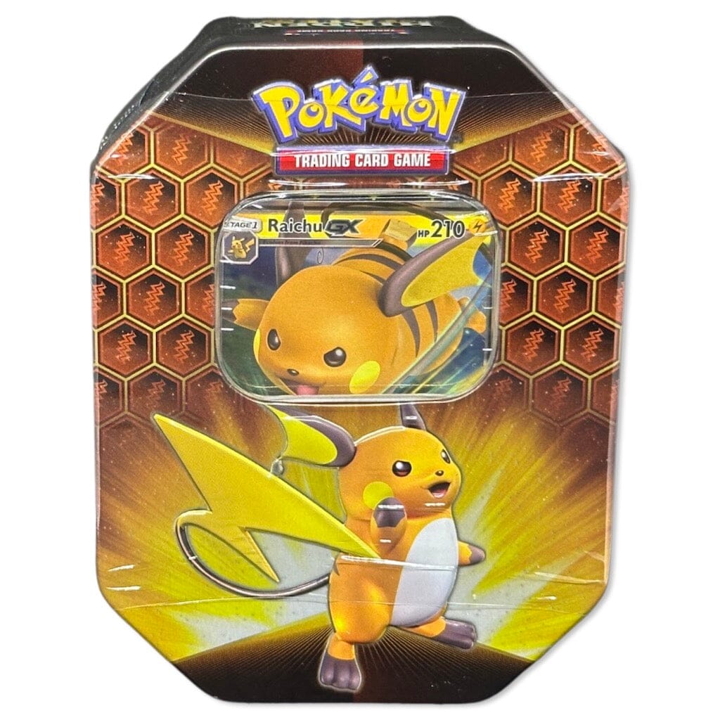 Pokemon Hidden Fates Tin: Charizard GX/ Raichu GX/ Gyarados GX