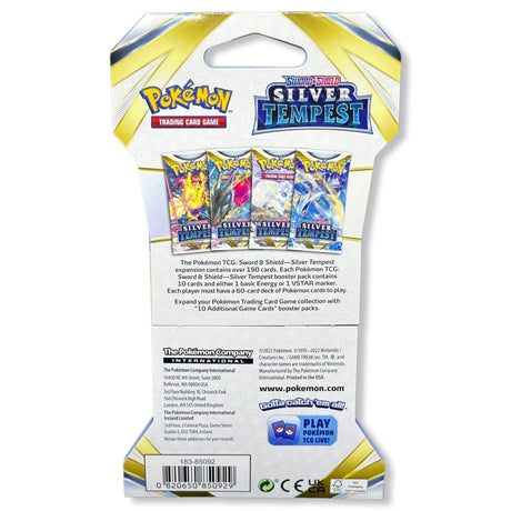 Pokemon Silver Tempest - Sleeved Booster