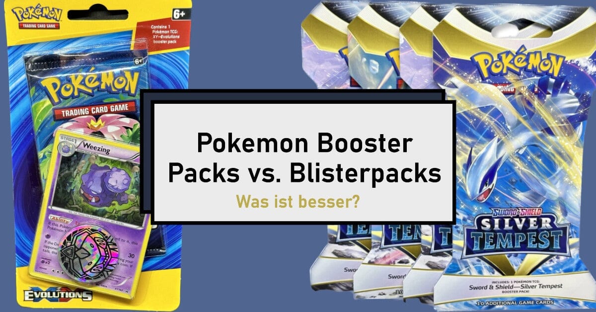 Booster Packs vs. Blister Packs in Pokemon TCG: Which is Better