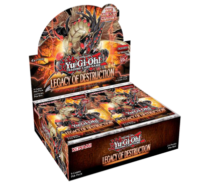 Yu-Gi-Oh! Legacy of Destruction - Booster Display