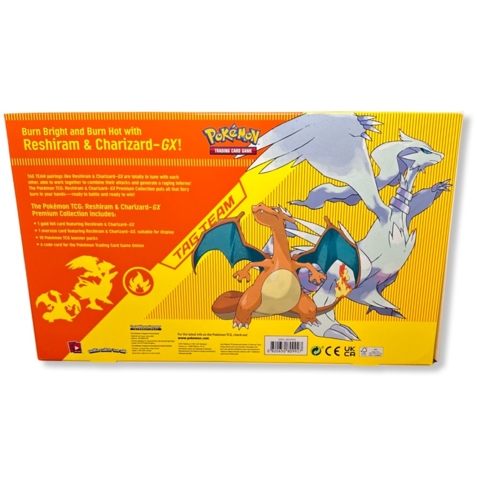 Pokemon 2024 Reshiram & Charizard GX Premium Collection