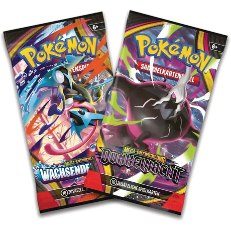 Zwei Boosterpacks Dunkelnacht und Wachsendes Chaos 2-Pack Blister – bei CardsRfun