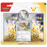 Pokemon 30 Jahre 2-Pack Blister Evoli Vorderseite – bei CardsRfun