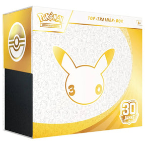 Pokemon 30 Jahre Top-Trainer-Box Verpackung – bei CardsRfun