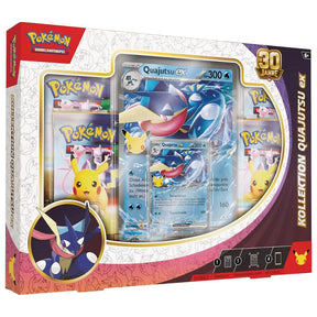 Pokemon 30 Jahre Kollektion Quajutsu ex Verpackung – bei CardsRfun