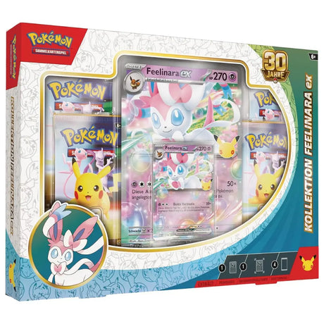 Pokemon 30 Jahre Kollektion Feelinara ex Verpackung – bei CardsRfun