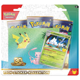 Pokemon 30 Jahre Tech Sticker Kollektion Alola-Kokowei – Verpackung mit Promokarte – bei CardsRfun