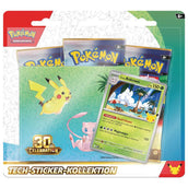 Pokemon 30 Jahre Tech Sticker Kollektion Alola-Kokowei – Verpackung mit Promokarte – bei CardsRfun