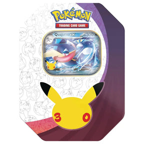 Pokemon 30 Jahre ex Tin Quajutsu ex – Metall-Tin mit Foil-Promo – bei CardsRfun