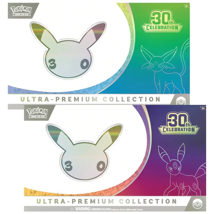 Pokemon 30th Celebration Ultra-Premium Collection Day und Night im Vergleich – bei CardsRfun