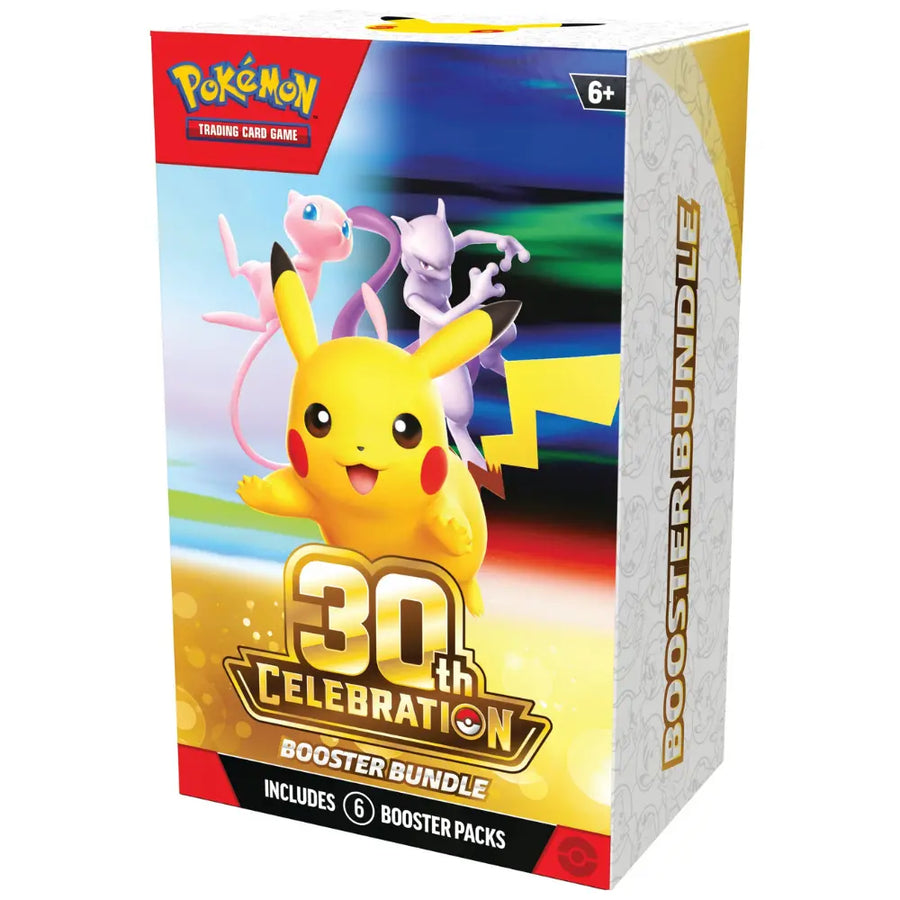 30th Celebration Booster Bundle Box Frontansicht – bei CardsRfun