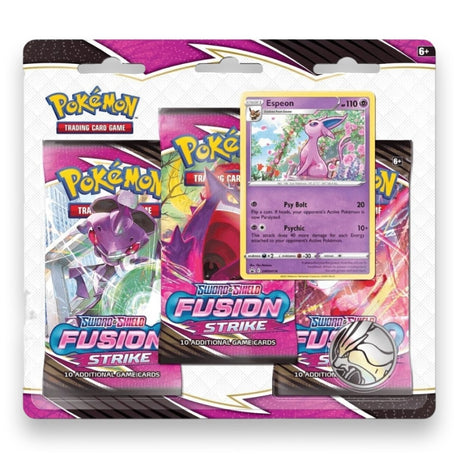 Fusion Strike 3-Pack Blister: Espeon / Eevee