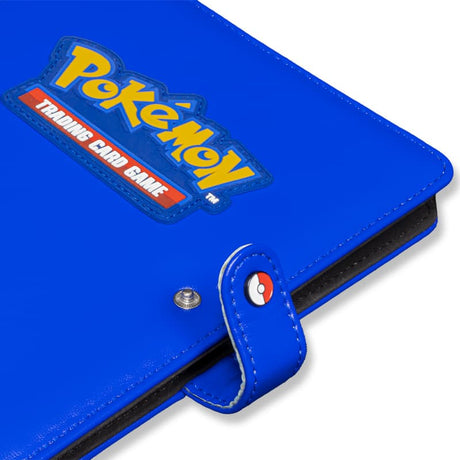 Ultra Pro Pokemon 4 Pocket Premium Snap Binder Blue CardsRfun