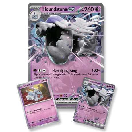 Pokemon Houndstone ex Box CardsRfun